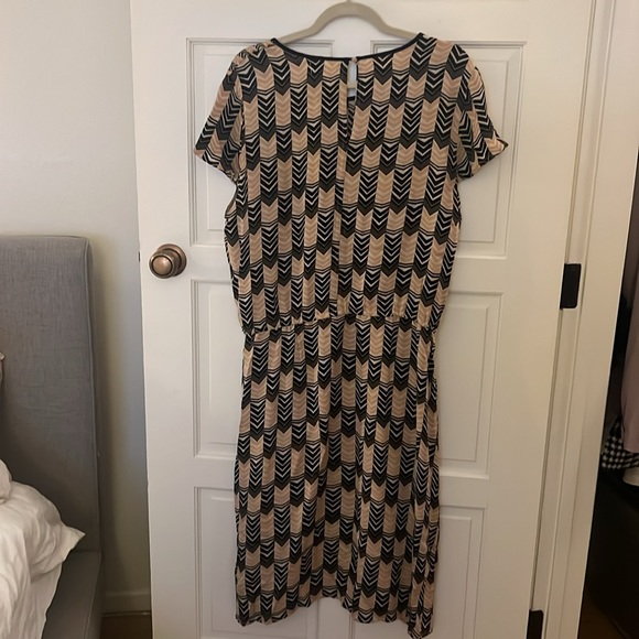 Velvet by Graham & Spencer beautiful patterned dress! - Picture 4 of 5